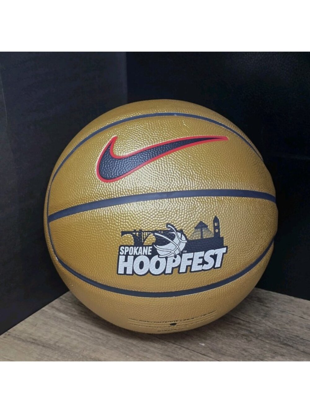 RARE Gold Spokane Hoopfest 2016 Basketball, Mid Size 28.5"